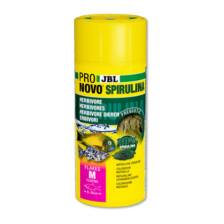 JBL ProNovo Spirulina Flakes M 250ml – Flocons spiruline