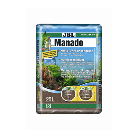 MANADO 25L JBL substrat sol naturel
