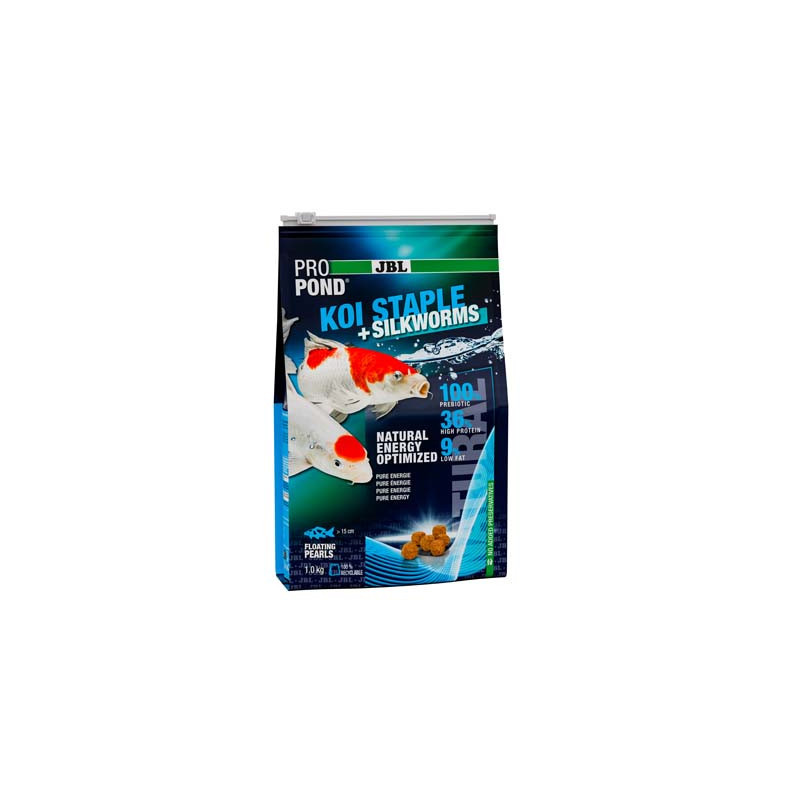 ProPond KOI STAPLE + SILKWORM 1.0kg JBL ProPond KOI STAPLE + SILKWORM 1.0kg JBL