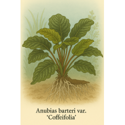Anubias barteri var. 'Coffeifolia'