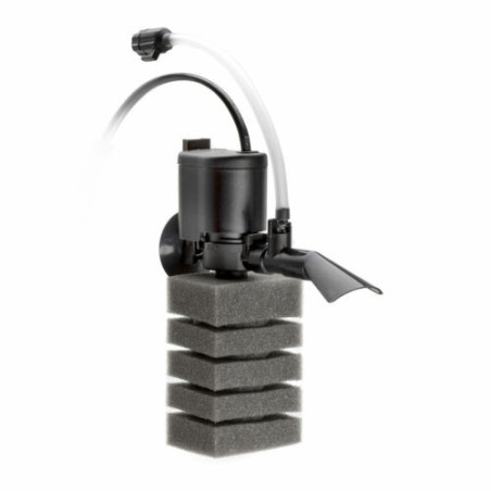 Turbo Mini – Filtre interne 320 L/h pour aquarium jusqu’à 80 L