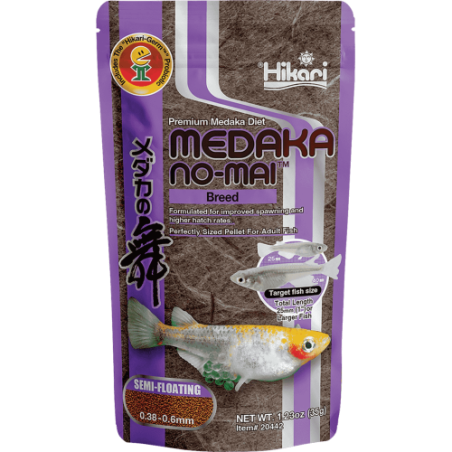 Hikari Medaka No‑Mai Breed – Alimentation Reproduction – 35 g