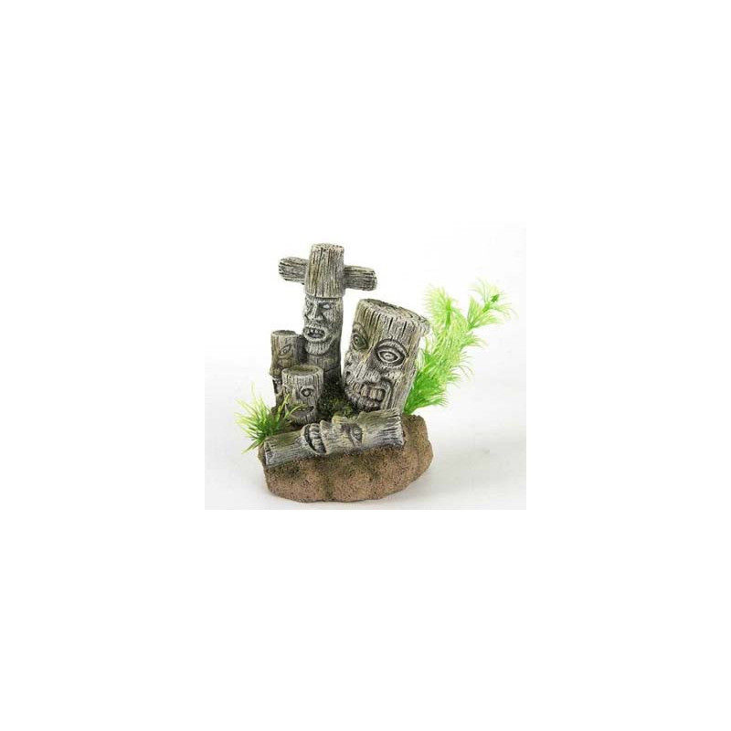 Colonnes Tiki 9x8.5x11.5cm SCALARE Colonnes Tiki 9x8.5x11.5cm SCALARE