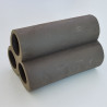 Abris Crevettes 3 Cylindres – Terre Cuite Taupe 10 cm