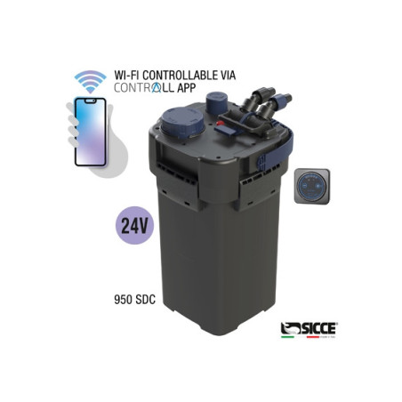 Filtre externe SICCE MEGA FILTRA 950 SDC – Filtre externe – 950 L