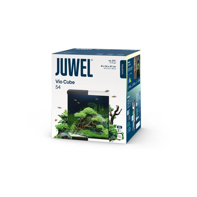 Aquarium JUWEL Vio Cube 54 Noir – Aquarium – 54 L – JUWEL