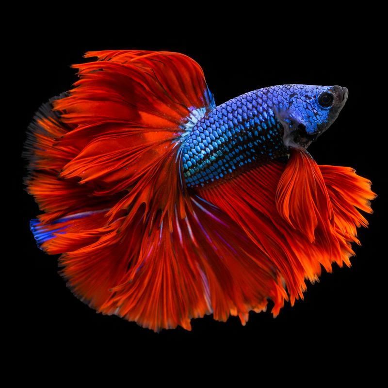 Betta splendens mâle Show HM Collection 4-4,5 cm