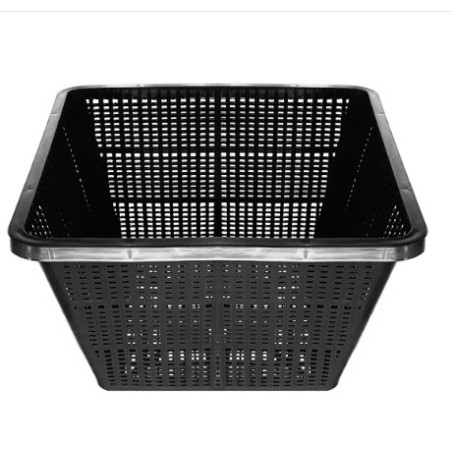 Panier en plastique pour plantes de bassin 23X23X13.5 cm