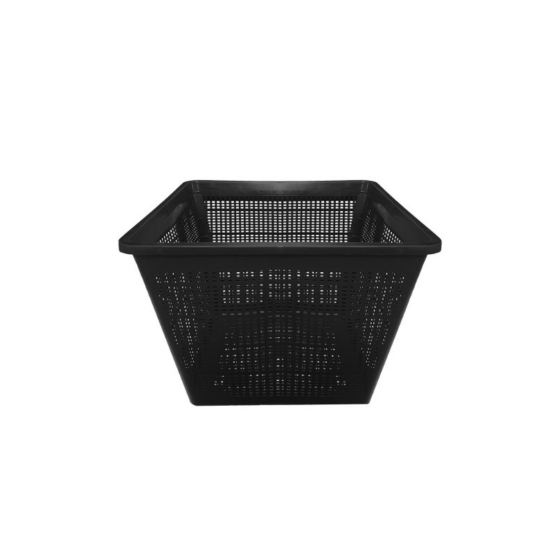 Panier en plastique pour plantes de bassin 28X28X19 cm
