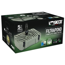 Filtre FiltraPond UV-C 13W 3800 L/h – Filtre bassin SICCE