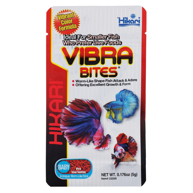 HIKARI Tropical Vibra Baby – Nourriture poissons tropicaux  5 g HIKARI