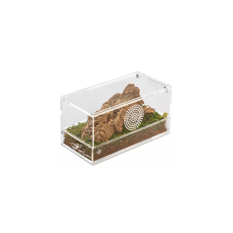 BOITE INSECTES ACRYLIQUE 20.3x10.2x10.2cm REPTIZOO BOITE INSECTES ACRYLIQUE 20.3x10.2x10.2cm REPTIZOO