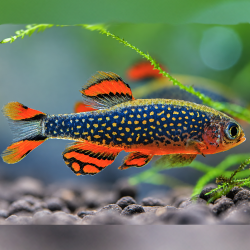 Celestichtys margaritatus (Microrasboras galaxy) inférieur 1 cm