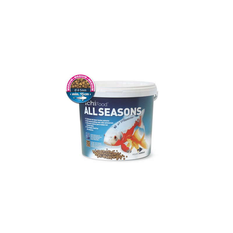 IchiFood ALL SEASONS MEDIUM 4-5 mm 2Kg* IchiFood ALL SEASONS MEDIUM 4-5 mm 2Kg*
