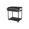 Table avec roulettes + bac de rangement 62.1x46.8x70cm REPTIZOO