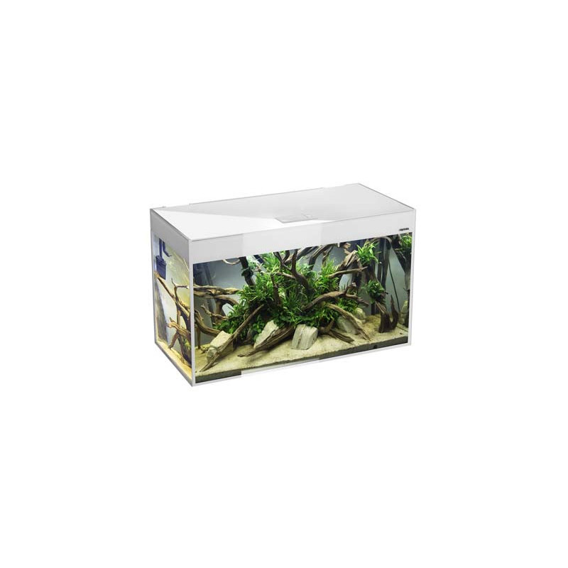 *AQUARIUM GLOSSY 120 BLANC 2.0 led 3x17w 120x40x63cm 260L (sur command *AQUARIUM GLOSSY 120 BLANC 2.0 led 3x17w 120x40x63cm 260L (sur command